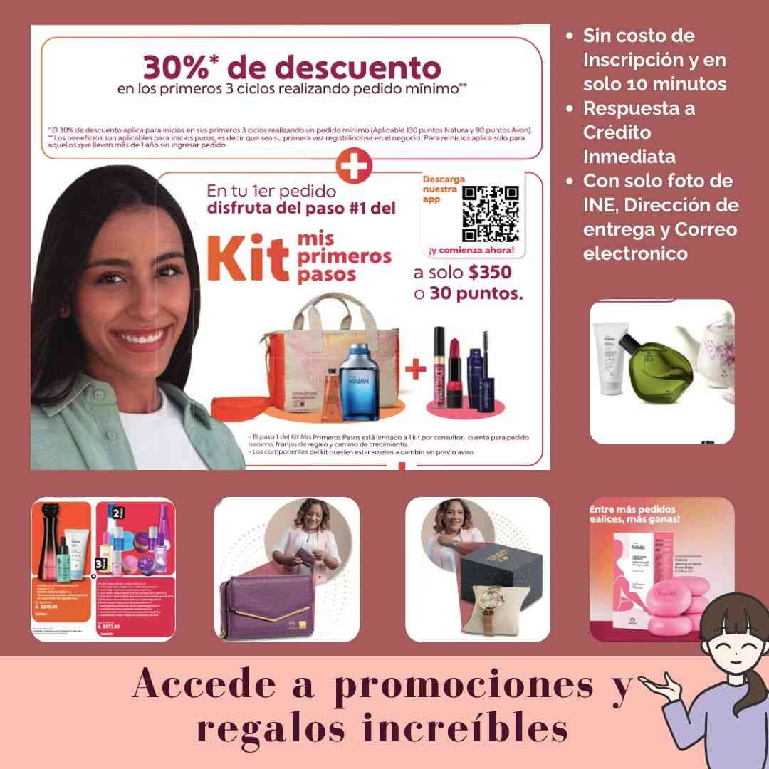 Beneficios de iniciar con Natura y Avon